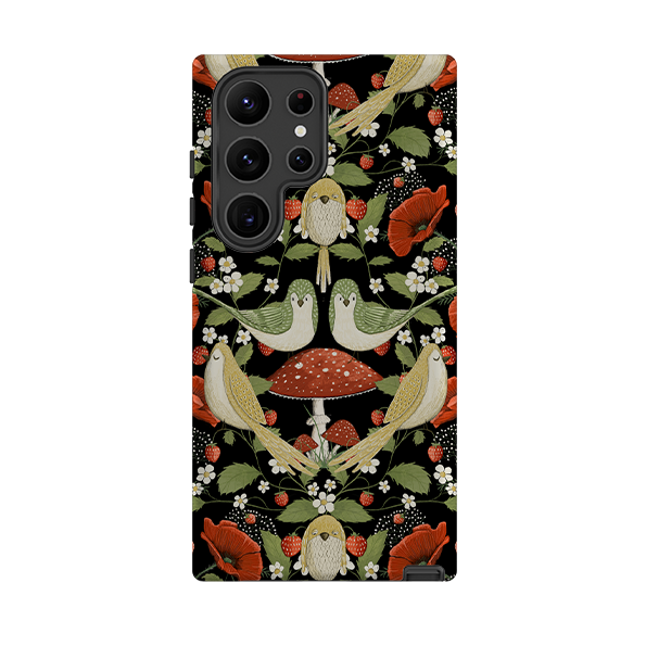 Samsung Tough Case - Red Poppies By Maja Lindberg