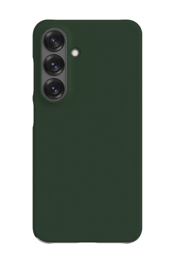 Plain Block Colour Samsung Galaxy Phone Case (Pine Green) For Iphone & Samsung