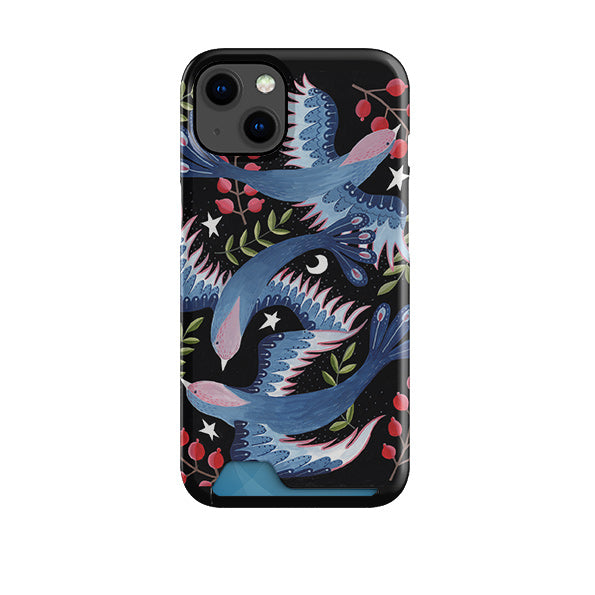 Soaring Birds Case and Card Case By Bex Parkin