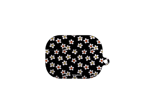 Smiley Black AirPod Pro Case