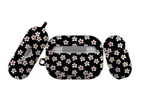 Smiley Black AirPod Pro Case