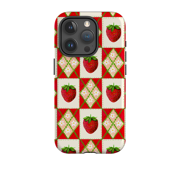 iPhone Case - Strawberries II By Abby Jacobs