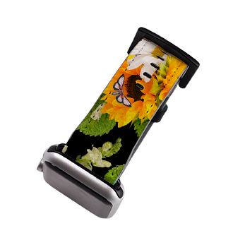 Sunlife Black Apple Watch Strap