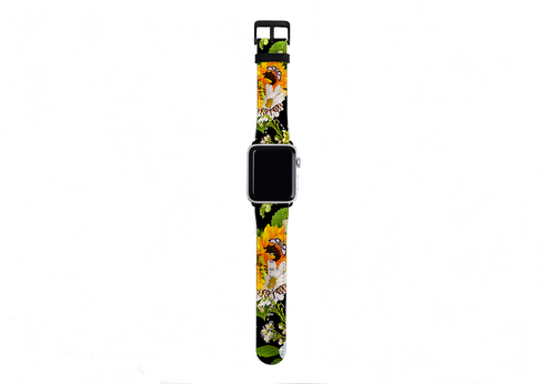 Sunlife Black Apple Watch Strap