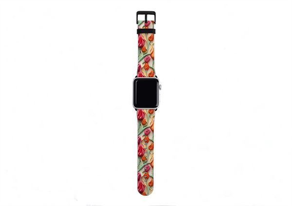 The Hague Tulips Apple Watch Strap