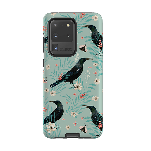 Samsung Tough Case - Tui Light Blue By Katherine Quinn