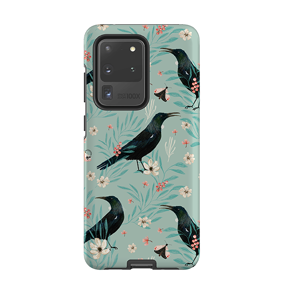 Samsung Tough Case - Tui Light Blue By Katherine Quinn