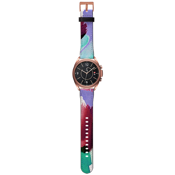 Watercolour Amethyst By Kitty Joseph Samsung Watch Strap