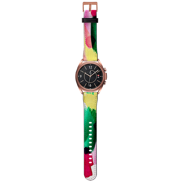 Watercolour Sunlight By Kitty Joseph Samsung Watch Strap