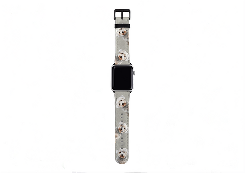 Westiepoo Grey Apple Watch Strap