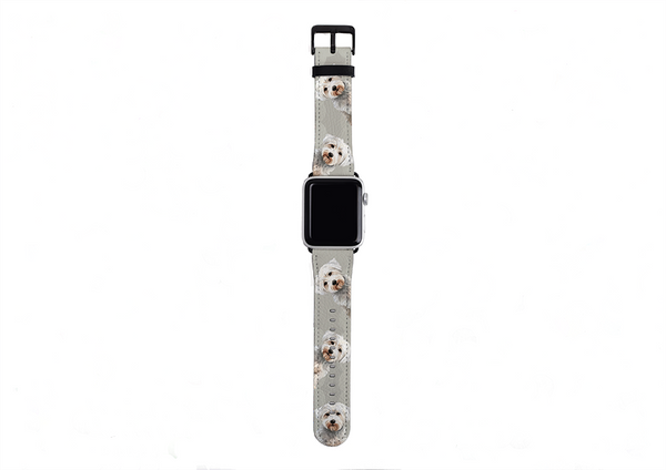 Westiepoo Grey Apple Watch Strap