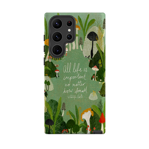 Samsung Tough Case - Wildlife Text By Katherine Quinn