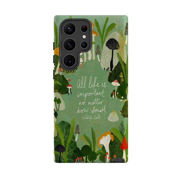 Samsung Tough Case - Wildlife Text By Katherine Quinn