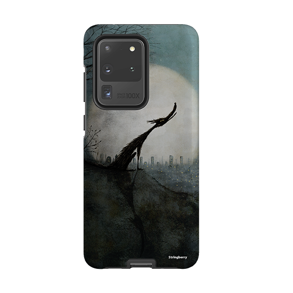 Samsung Tough Case - Wolf Moon By Maja Lindberg