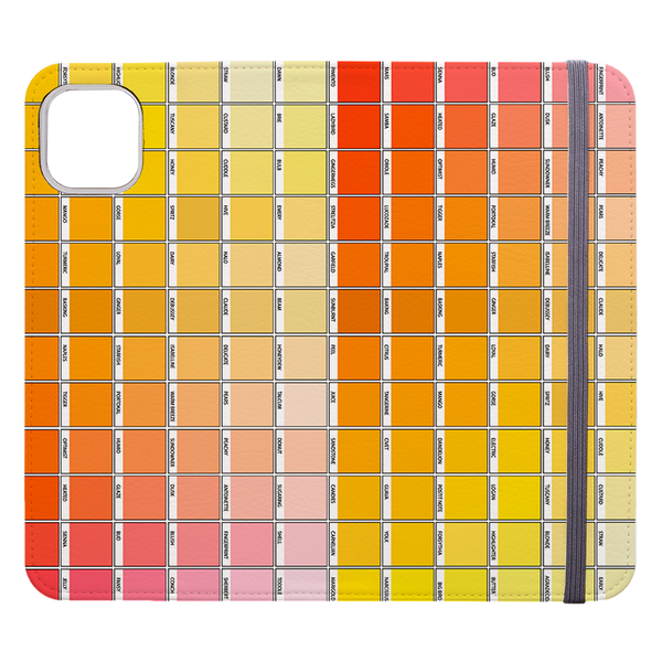 Yellow Chromology By Kitty Joseph Wallet case