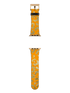 Yellow Brush Apple Watch Strap