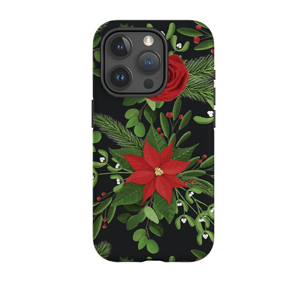 iPhone Tough Case - Black White Plaid By Abby Jacobs