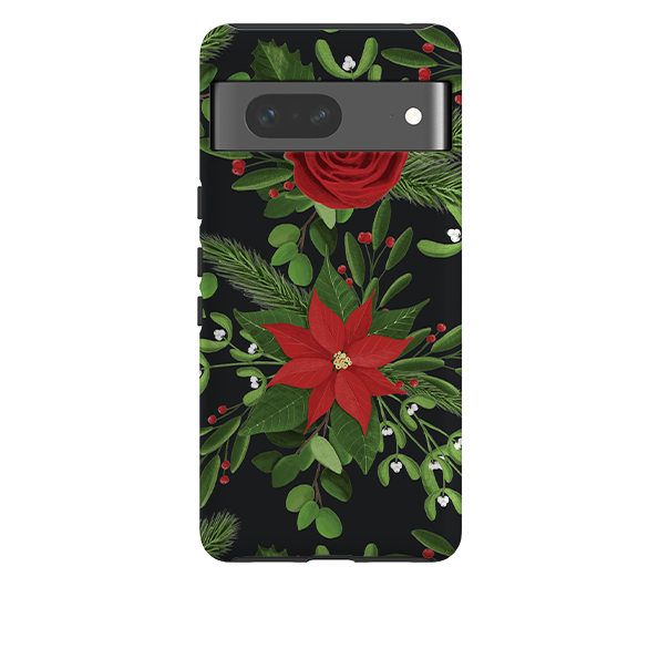 Google Tough Case - Black White Plaid By Abby Jacobs