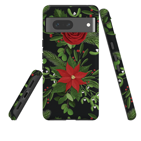 Google Tough Case - Black White Plaid By Abby Jacobs