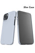 Check Pattern Phone Case (Grey Black) For Iphone & Samsung