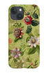Vintage Passiflora Flowers By Uta Naumann Phone Case (Green) For Iphone & Samsung