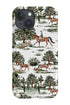 Watercolour Horse Riding By Uta Naumann Phone Case (Green) For Iphone & Samsung