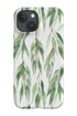 Watercolour Willow Leaves By Uta Naumann Phone Case (Green) For Iphone & Samsung