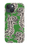 Abstract Tiger iPhone Phone Case (Green) For Iphone & Samsung