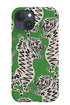 Abstract Tiger iPhone Phone Case (Green) For Iphone & Samsung