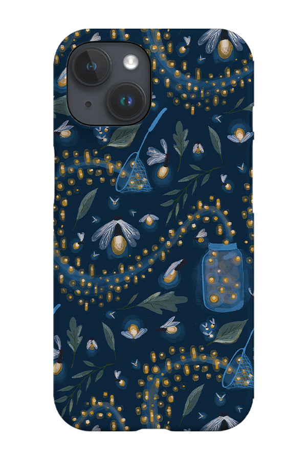 Catching Fireflies by Becca Story Smith Phone Case (Blue) For Iphone & Samsung