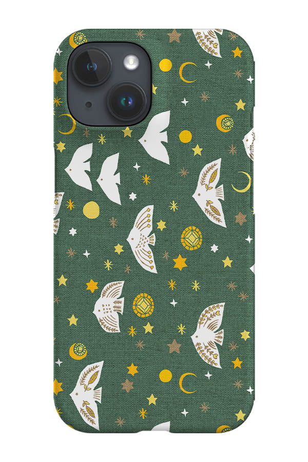 Flying Together by Cecilia Mok Phone Case (Green) For Iphone & Samsung