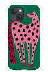 Horse iPhone Phone Case (Green Pink) For Iphone & Samsung