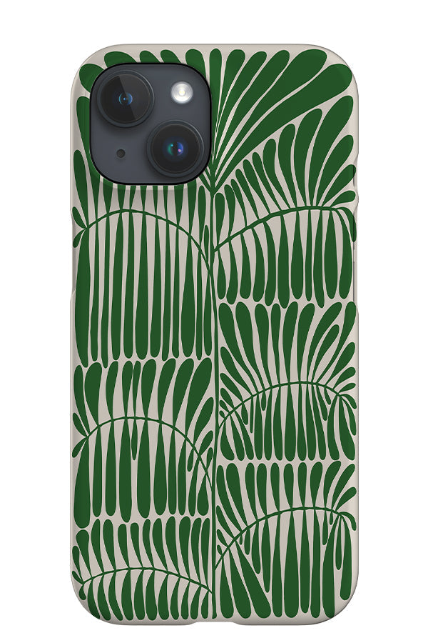 Leaves Placement iPhone Phone Case (Green) For Iphone & Samsung