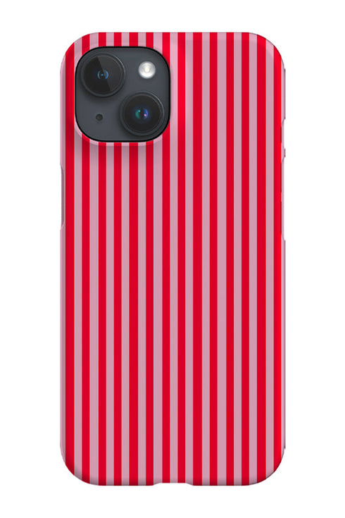 Line Study Stripes Phone Case (Pink Red) For Iphone & Samsung