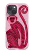 Monkey iPhone Phone Case (Pinks) For Iphone & Samsung