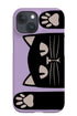 Playful Cat iPhone Phone Case (Lilac) For Iphone & Samsung