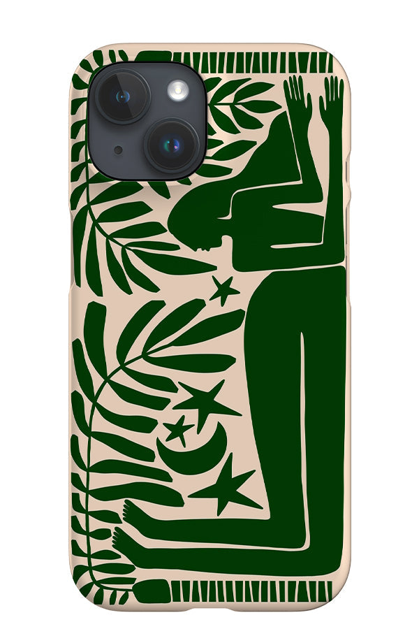 Under the Stars iPhone Phone Case (Green) For Iphone & Samsung
