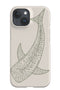 Whale Shark iPhone Phone Case (Linen Moss Green) For Iphone & Samsung