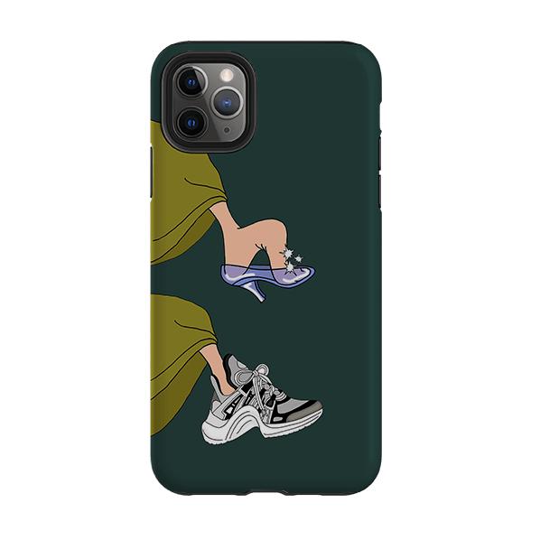 iPhone Tough Case - Louis Vuitton Cinderella Forest Green By Angelica Hicks