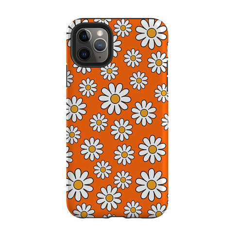 iPhone Tough Case - Orange Daisies