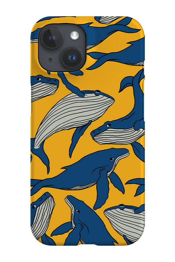Humpback Whale Phone Case (Yellow) For Iphone & Samsung