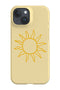 Minimalist Sun Phone Case (Yellow) For Iphone & Samsung