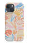 Stingray Plants Line Art Phone Case (Bright Multicolour) For Iphone & Samsung