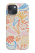 Stingray Plants Line Art Phone Case (Bright Multicolour) For Iphone & Samsung