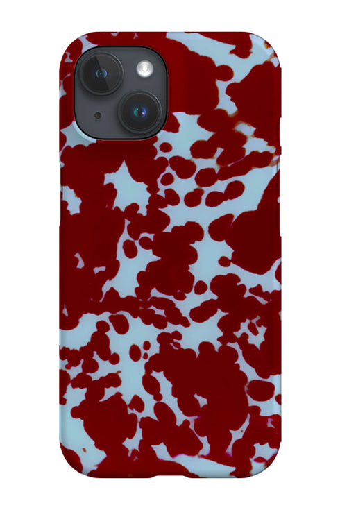 Tortoise Print iPhone Phone Case (Red) For Iphone & Samsung