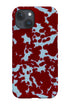Tortoise Print iPhone Phone Case (Red) For Iphone & Samsung