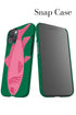 Fish iPhone Phone Case (Green Pink) For Iphone & Samsung