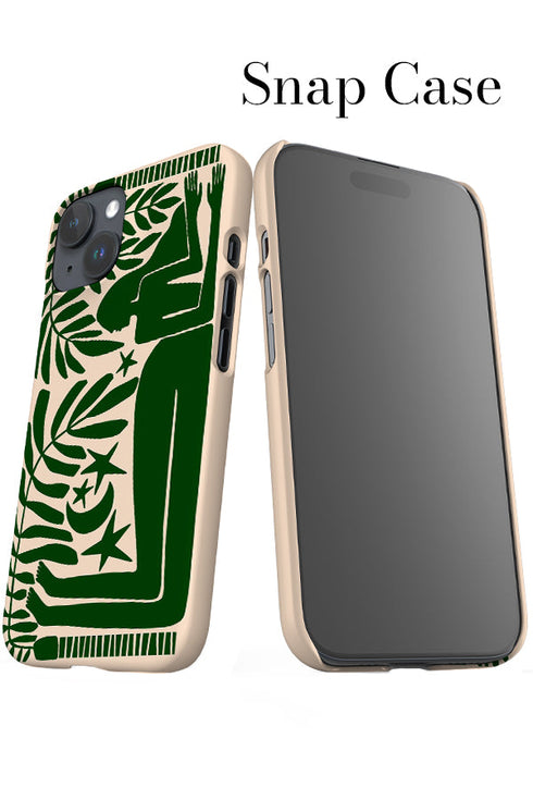 Under the Stars iPhone Phone Case (Green) For Iphone & Samsung