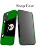 Up Close Bear iPhone Phone Case (Green) For Iphone & Samsung
