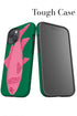 Fish iPhone Phone Case (Green Pink) For Iphone & Samsung